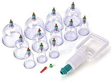Ventuze . CUPPING-fizikalna terapija-akupunktura- čašama Komplet za — 8