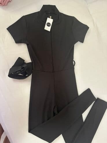 Kombinezoni: Katelina, M (EU 38), Jednobojni, bоја - Crna na lalafo.rs Kombinezoni: Katelina, M (EU 38), Jednobojni, bоја - Crna