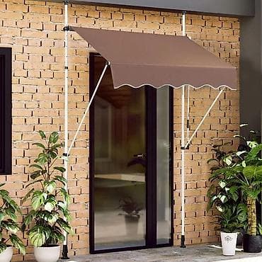 elastične navlake za tabure: Balkonska podesiva tenda 150 x 120 - 11000 din Podesiva visina — 3