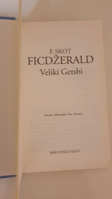 veliki dusek za vodu: Veliki getsbi-skot ficdzerald — 1