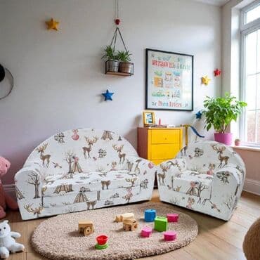 Kreveti za decu: Bambi sofa Sedeći deo 70x30cm Kada se rasklopi 70x100cm Sastav sundjer — 2