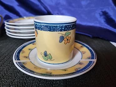 staza cena: Soljice nove porcelanske za kafu Vertex iz 90ih.godina. Soljice — 8