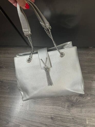 srebrne mindjuse uz uvo: Torba za rame, Valentino — 3