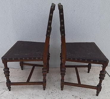 starinski stolovi: Alt Deutsch 2-dve Stilske Stolice •Za restauraciju (sređivanje) — 10