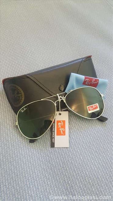 ray ban aviator: Ray Ban Aviator Zelene, Model 3025 Nove, Zeleno staklo i Srebrn Ram — 1