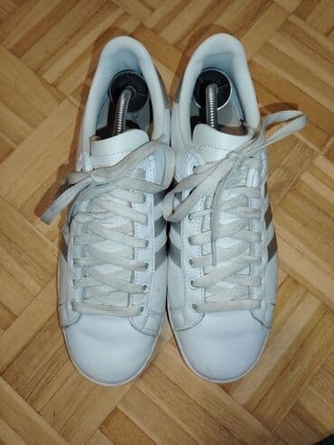 Oxfords: Adidas, 40.5, color - White — 1