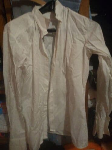 muški džemperi od kašmira: Shirt Long sleeves, L (EU 52), Ralph Lauren, color - White, Cotton — 5