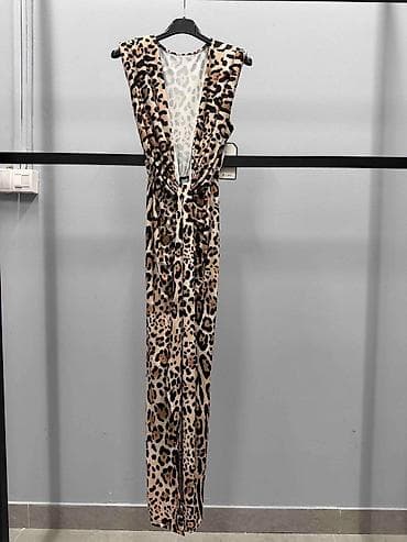 leopard sako: Haljina sa leopard printom. - Kroj: uska silueta koja prati liniju — 2