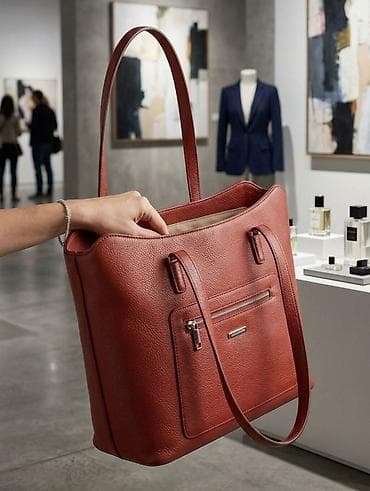 carpisa torbe za plazu: Elegantna ženska torba – shopper/tote model - Materijal: prirodna — 1