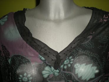 orsay tunike: S (EU 36), Poliester, Cvetni, bоја - Crna — 1