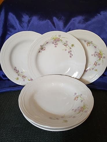Tanjiri Boris Kidric porcelan Jugoslavija iz 70ih.godina. Tanjiri — 2