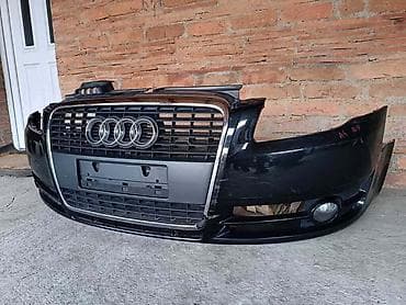 reno clio 2004 cena: PREDNJI BRANIK CRNI ZA AUDI A4 OD 2004. DO 2007. GOD. | Prednji — 2