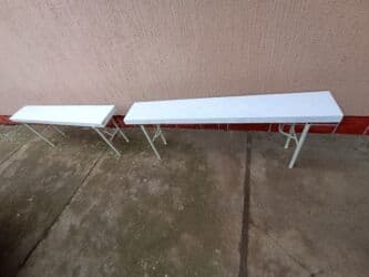 Sto i klupe za slave,veselja i slično,sto drveni-rasklopiv, debljina