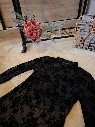 push up umetak za kupaci: S (EU 36), color - Black, Cocktail, Long sleeves — 2