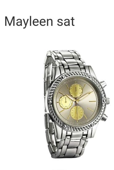 srebrna ogrlica sa krsticem: Classic watch, Unisex — 1