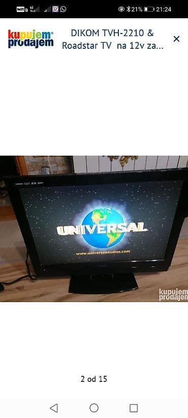 Audio tehnika: DIKOM TVH-2210 & Roadstar TV – televizori za 12 V - Dijagonala — 2