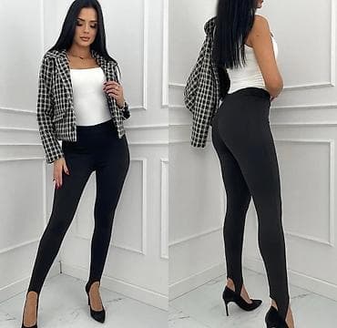 joop cipele: Ženske helanke sa petljom za stopalo (stirrup model)gs - Kroj: visoki — 2