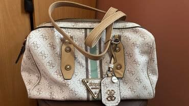 guess bela torba: Shoulder bag, Guess, Material: Leather — 1