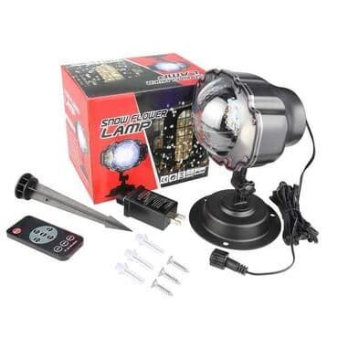 trakaste zavese cena: Cena 1650 din SNOW FLOWER LAMP Projektor snežnih pahulja Ovaj LED — 5