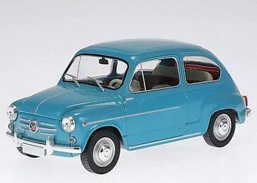 lektor i korektor: Salvat - Fiat 600 - Zastava 750 - Fića, model 1:24 za kolekcionare i — 3