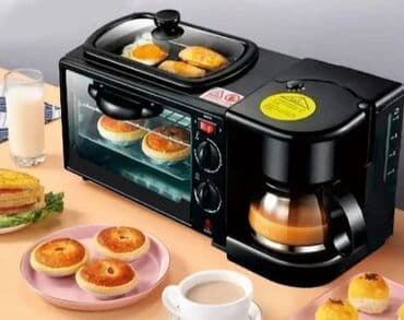 mala ugradna rerna: Novoo ☕🥪🍩 3 u 1 Aparat za doručak omogućava vam da napravite kafu — 2