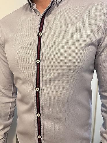 deda mraz odelo: Košulja Zara, bоја - Siva — 2