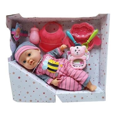 Lutka beba 10 zvučnih fraza, smeje se, plače, guče, kaže mama, tata