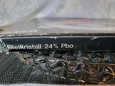 Plato nov iz 80ih.godina,kristal,led kristal za torte,kolace. Nov — 3