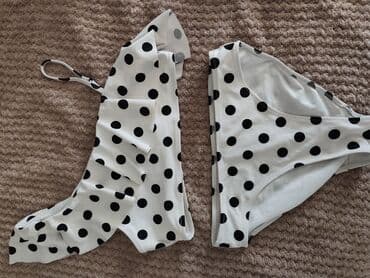 jednodelni kupaci za punije: 2XS (EU 32), Dots, color - White — 1