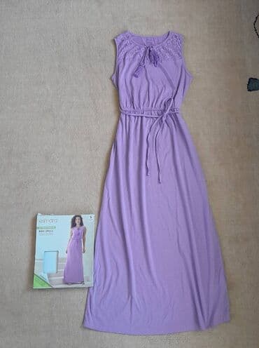 kaftan haljine za plazu new yorker: S (EU 36), color - Purple, With the straps — 1