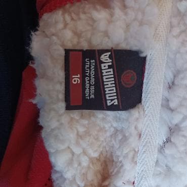 haljinice za devojcice: Crvena dukserica s kapuljačom – Bouhaus, veličina 16 - Model: zip — 3