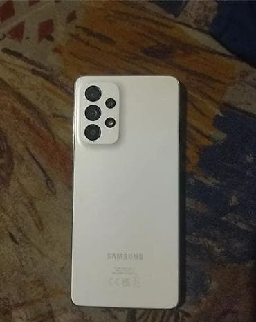 držač za glavu u autu: Samsung Galaxy A53 5G (model SM-A536B/DS), bela boja. Ključne — 3