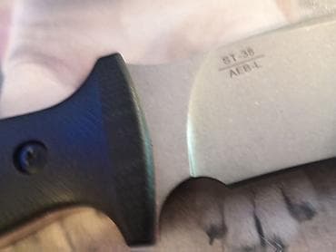 macje oko za bicikl: Sativien ST 38 - Tip: fiksni outdoor/taktički nož - Oštrica: drop — 9