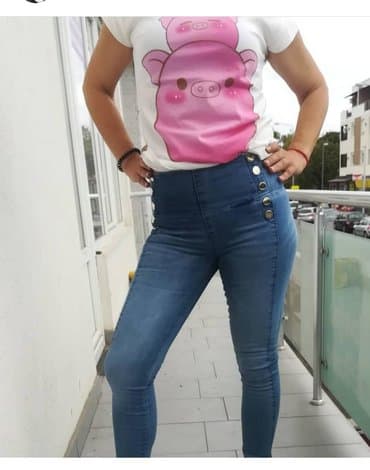pantalone od vestacke koze: M (EU 38) — 4
