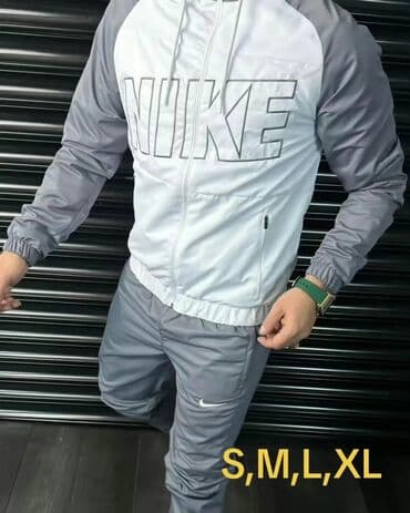 muške zimske jakne c a: Komplet, S (EU 48), Nike, bоја - Crna, Mikrofiber — 3