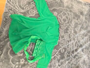 svecane pantalone i tunike: Lc Waikiki, XL (EU 42), Viscose, Single-colored, color - Green — 2