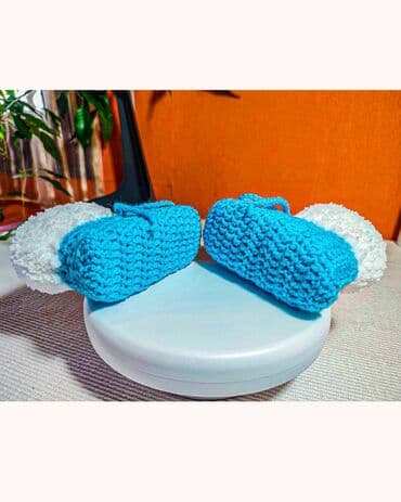Children's Items: Slipper booties, Size - Pre-walking — 7