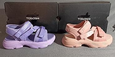 primadonna obuca online: Roze i ljubičaste TOGOSHI preudobne sandale sa platformom 38, cena za — 8