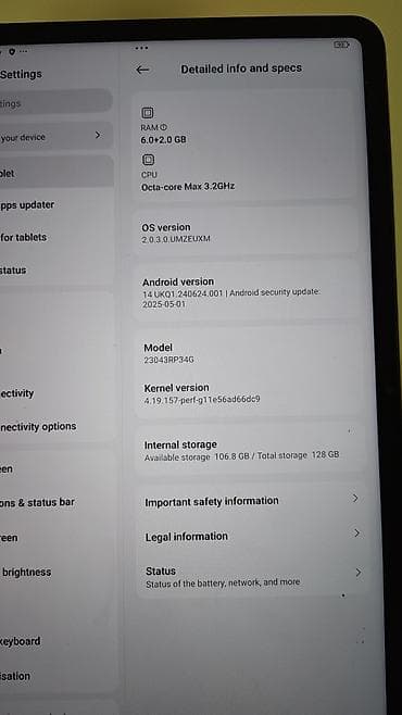 polovni racunari kragujevac: Prodajem vise komada Xiaomi Pad 6 tableta. Perfektno ocuvani, stari — 8