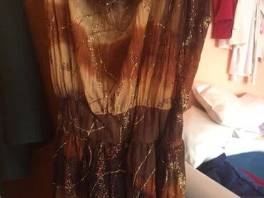 helanke sa stopom: Alexandra bоја - Braon, Kratkih rukava — 1