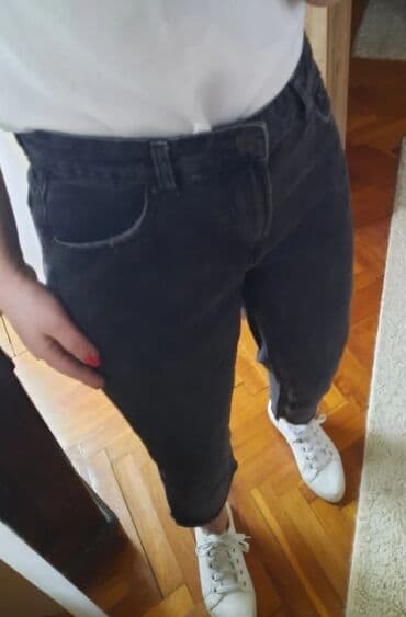 spavacice svilene: Bershka teksas crne farmerke farmerke su tamnije uživo. Odličan — 1