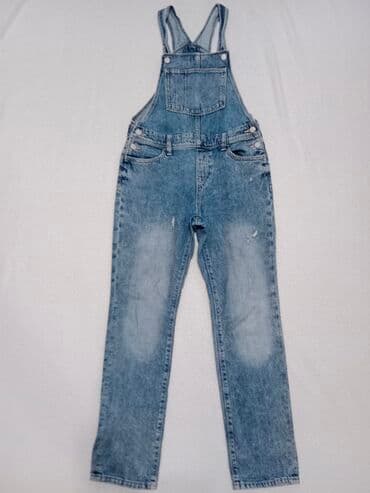 Jeans with suspenders, 152-158