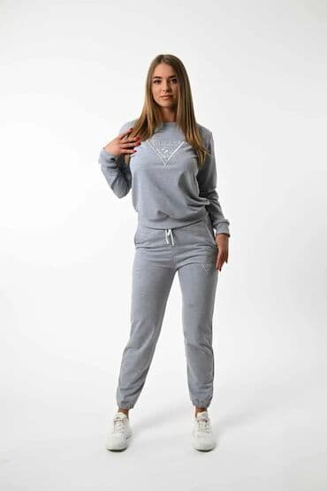 lagane haljine za leto: Guess, Jednobojni, bоја - Siva — 13