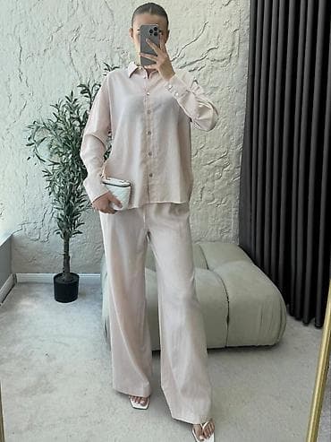 Elegantan ženski komplet – košulja i široke pantalone Unesite dozu