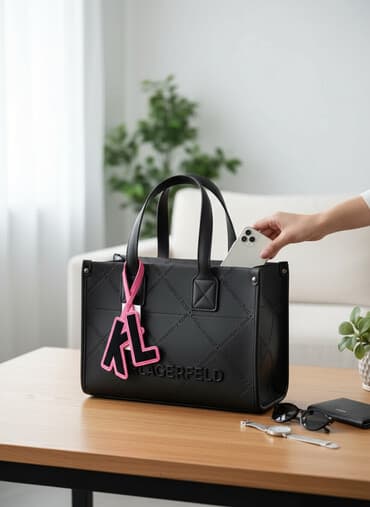 Karl Lagerfeld, Materijal: Veštačka koža