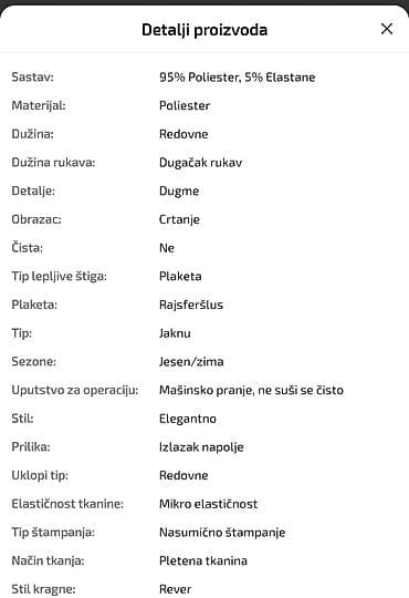 sinsay kaputi ženski: Zenska jakna .Porucuje se i ceka se 10-tak dana. Obavezna uplata pa — 7