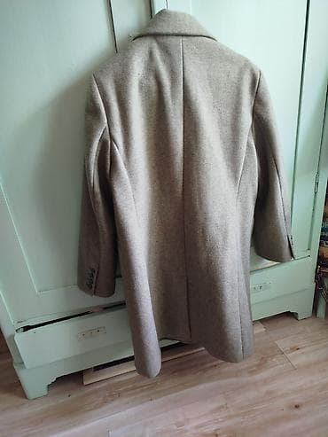 Ženski kaput – bež/peščana nijansa, klasičan kroj - Brend: Primark