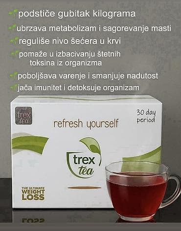Supplements: TREX čaj – saveznik u borbi protiv kilograma - Daje osećaj sitosti - — 8