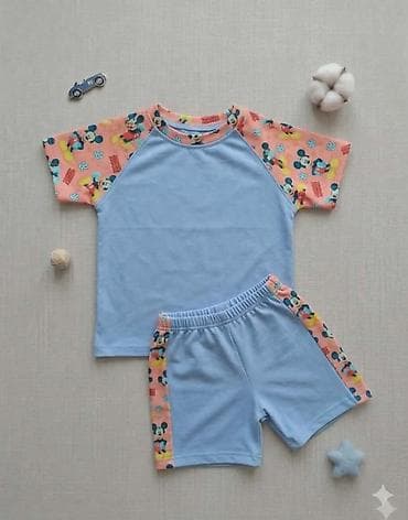 zara suknje mini: Dečiji letnji komplet za decake majica i šorc. - Dvodelni komplet za — 5