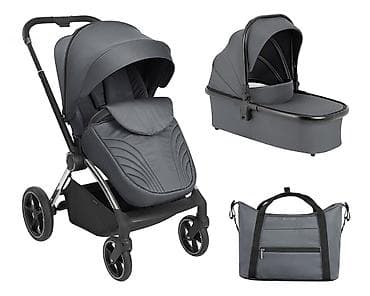 burbay kolica: Kolica za bebe 3u1 – siva Komplet obuhvata: - Sportska kolica sa — 1